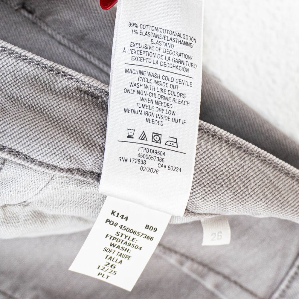 Favorite Daughter The Mischa High-Rise Wide-Leg Jeans in Soft Taupe 26 - Picture 9 of 12